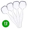 Plasticpro Disposable Plastic Serving Spoons Durable Heavy Duty Premium Serving