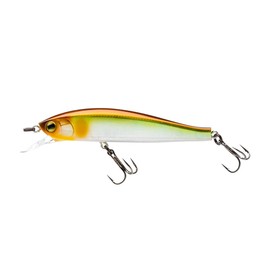 DUEL HARDCORE (Hardcore) Lure, Minnow, Suspend, HARDCORE MINNOW flat 70SP, 2.8 inches (70 mm), Weight: g R1358-CSH-Citrus Shad, Bass Fishing Metallic Ghost Yu R1358-MGSA