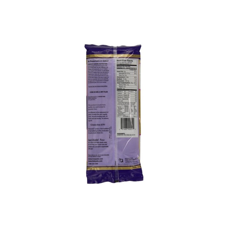 Tinkyada Brown Rice Pasta, Spaghetti, 1 Pound (Pack of 12)