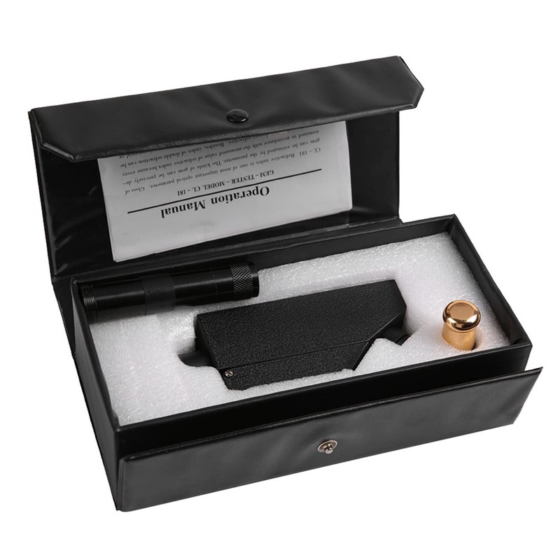 KooingTech RHG181 Diamond Tester, 1.30-1.81 Jewelry Refractometer, Portable Gem Tester