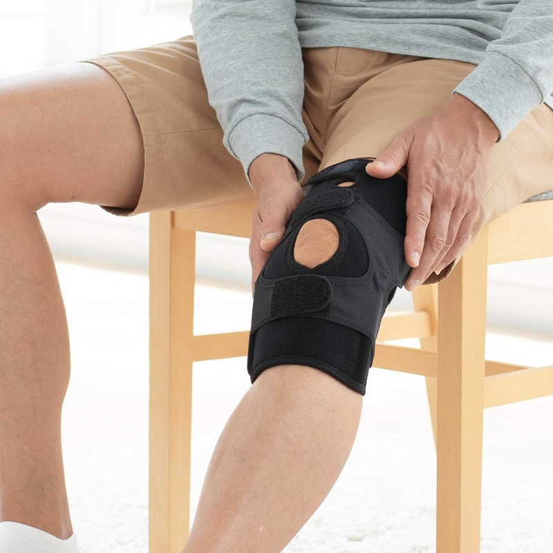 phiten(ファイテン) サポーター メタックス ひざ用 ハードタイプ M ブラック