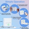Vicbear Mini Sticker Printer, Sticker Maker Machine Printer with 10