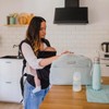 MIMUSELINA Pram Organiser with Large Capacity Pram Bag with +