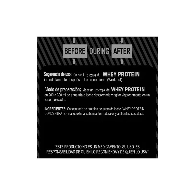 Whey Protein 54 Servicios 1400g Suero De Leche Nt Nutrition