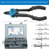 Akktol Rivet Gun Kit 1/4" Pop Rivet Gun Kit with