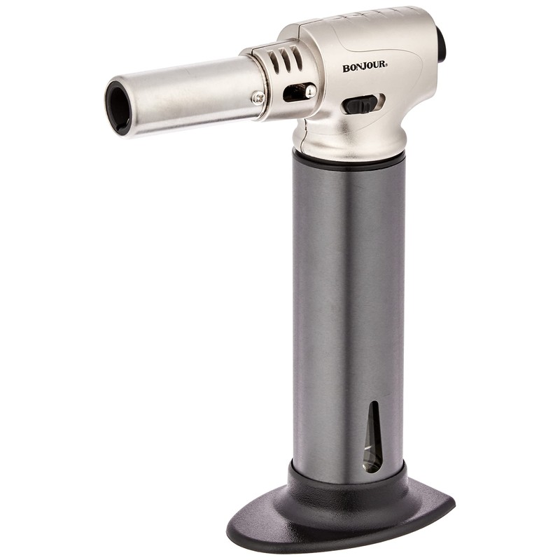BonJour Chef's Tools Professional Culinary / Crème Brûlée Torch, Black