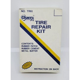 Guard Security RARE Vintage New Old Stock Guard Security Tire Repair Kit Rubber Patch No. TRKI