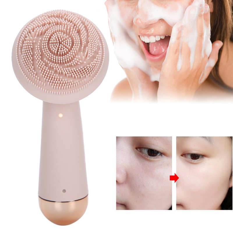 Silicone Face Cleaner Electric USB Rechargeable Waterproof Face Deep Cleaning