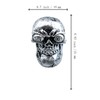 Bashineng Car Tire Valve Stem Caps 4pcs Skull Head Valve
