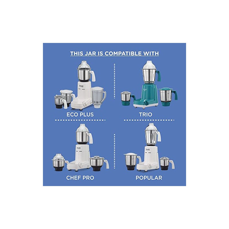 Preethi Medium Mixer Jar for Eco Twin, Eco Plus, Nitro