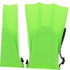 CORHAD Swimming Training Fliers Snorkeling Fins Green Adjustable Flippers for