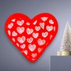 Set of 4 Hand Warmers Heating Pad Firebag Hearts, Heart,