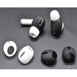 Zotech Fit in The case Covers Compatible with Airpods Pro Anti-Slip Anti-Scratch Silicone Soft Sport Covers Accessories 2 Pairs (White)