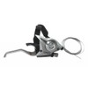 Brake- and Gear-Levers, ST-EF 51 Silver, 2-Finger 9-Speed Right, V-Brake,