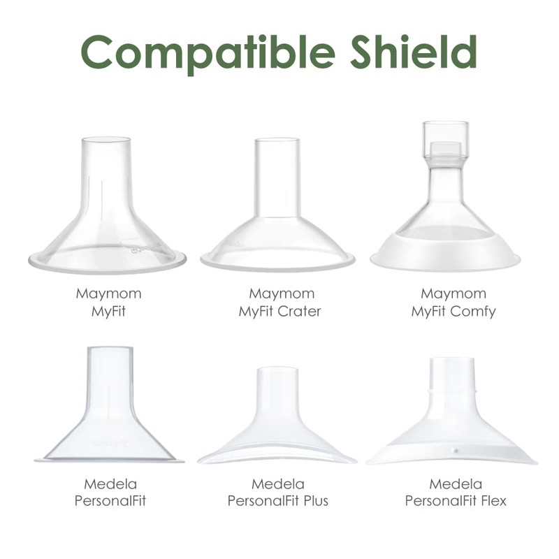 Maymom Shield Converter Aka Pump Connector Bushing, Compatible with Zomee/BabyBuddha/NCVI
