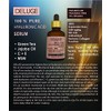 Sérum de ácido hialurónico 100% puro con vitamina C +