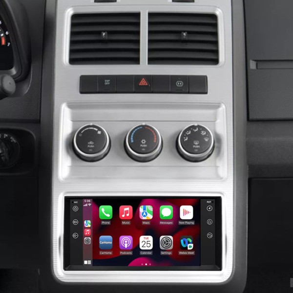 Unbranded Carplay For Dodge Journey 09-11 Apple 7" Android 13.0