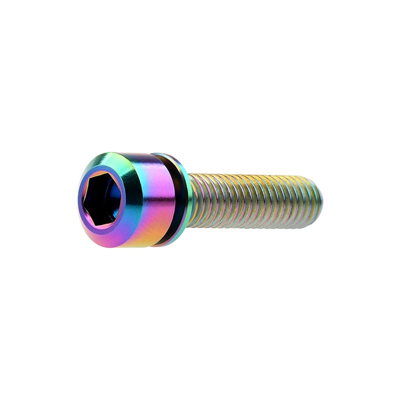 Titanium M6 x 25mm Allen Hex Bolts with Washers Screw