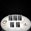 5Pcs Black Invisible Ring Size Adjuster for Loose Rings 6