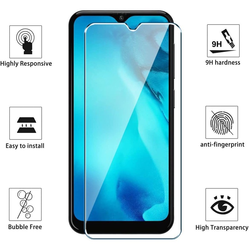WDMYLFTW Case for Doogee S119 + [2 Pack] Glass Screen