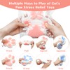 2 Pieces Taba Squishy Kit, Fufu Squishy, 14 cm Giant