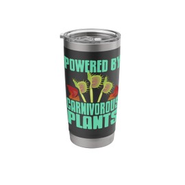 Powered by Carnivorous Plants Venus Flytrap Botany Stainless Steel Insulated Tumbler
