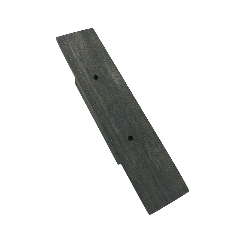 TUOREN Ukulele Bridge Strings Set Include Rosewood Bridge, Plastic Saddle