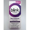 Blink N-Clean Dry Contacts Lens Drops For Soft & RGP