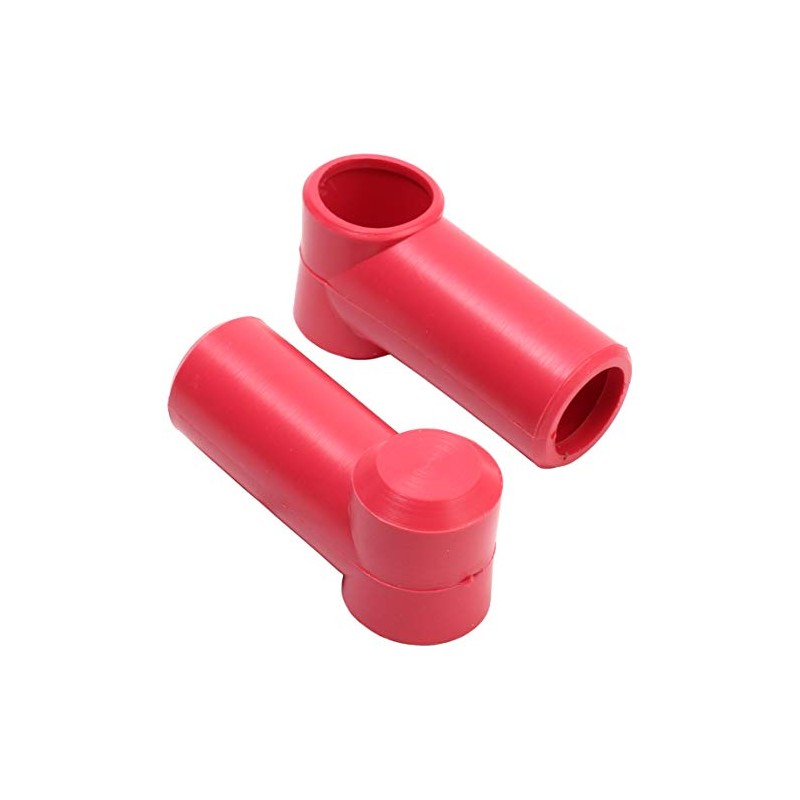 Fastronix 3/8" Stud Terminal Covers (Red) Bulk 50 pack