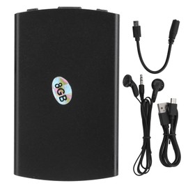 M8 Aluminum Alloy Ultrathin HiFi MP3 Music Player Mini Portable Audio Media Recorder