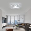 SENQIU Modern LED Ceiling Light, 30W Creative Ceiling Lamp Fixture