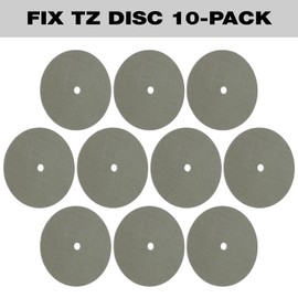 CS Unitec 80932 FIX Disc with Hook & Loop Fasterning, TZ Pyramid, 4-1/2" Diameter, A65/280 Grit, (Pack of 10)
