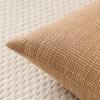 Artscope Light Brown Cushion Covers Set of 2 Linen Decorative