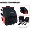 KUNN Welding-Backpack with Detachable Helmet-Bag - Durable Comfortable Tool Backpack
