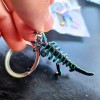 Unbranded Metal T-Rex Keychain - Dinosaur Skeleton Metal Alloy (With