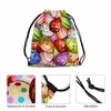 Sotunad Drawstring Bag Sports Backpack Happy Easter Cute Bunny In