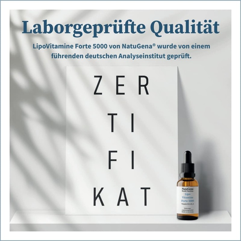 NautGena Lipo VitamineForte 500 Vitamin D3 E K A for