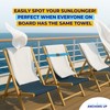 Cruise Adjustable Towel Bands [4 Pack] – Elastic Towel Straps