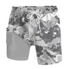 Palmyth 2 in 1 Swim Trunks Men, Quick Dry Swim