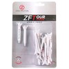 Zero Friction Tour 3-Prong Golf Tees (1-3/4 Inch, White, Pack