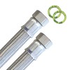 Reinforced hose 3/4 inch nut x 3/4 inch nut, DN19,