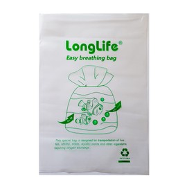 10x Breathing Bags (Curved or Straight Seal) Aquarium Transport Fish Shrimp LongLife Breather UK (10 Bags, 190mm x 280mm, Straight Seal)