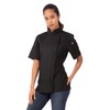 Chef Works Women's Bcwsz006blkxs Chef s Jacket, Black, XS UK