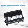 GeeekPi Armor Case with CN01 M.2 M-Key PCIe 3.0 Adapter