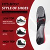 Bacophy Height Increase Insoles Shock Absorption Cushion Inserts for Men