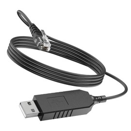 3.3FT USB to RJ11 for Uniden Radar Detector Power Cable