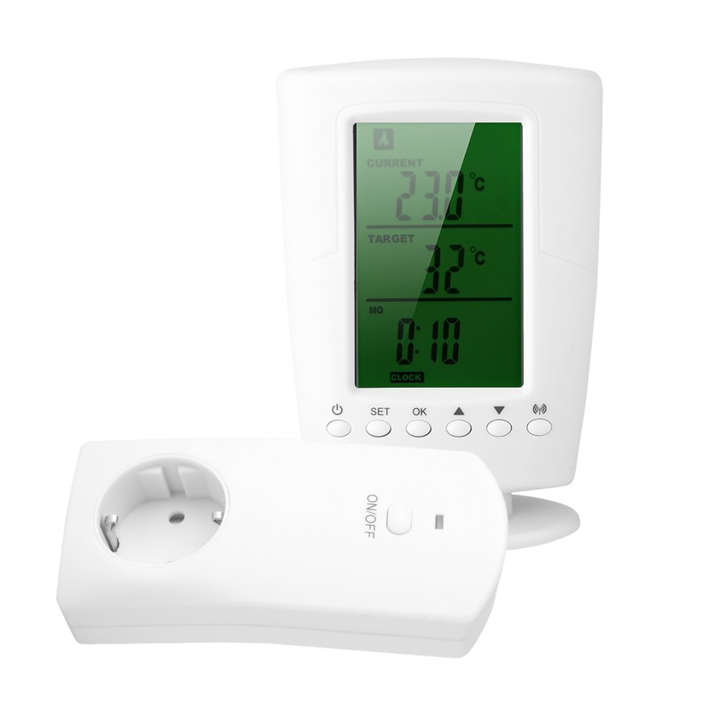 Programmable Wireless Thermostat & Socket Household Intelligent Socket