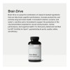 Momentous Brain Drive Nootrópico Polvo Nootropic Powder, 60 Servings NSF