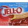 Jell-O Sugar-Free Strawberry Gelatin, 0.30 Oz, 4 pk