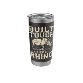 Rhino Build Tough Like A Rhino Animal Stainless Steel Insulated Tumbler